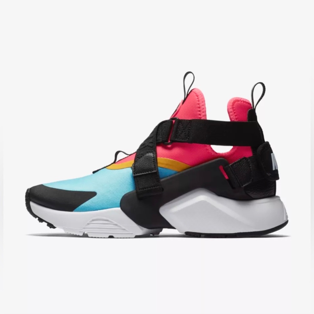 Nike Air Huarache City bleached aqua/black-racer pink